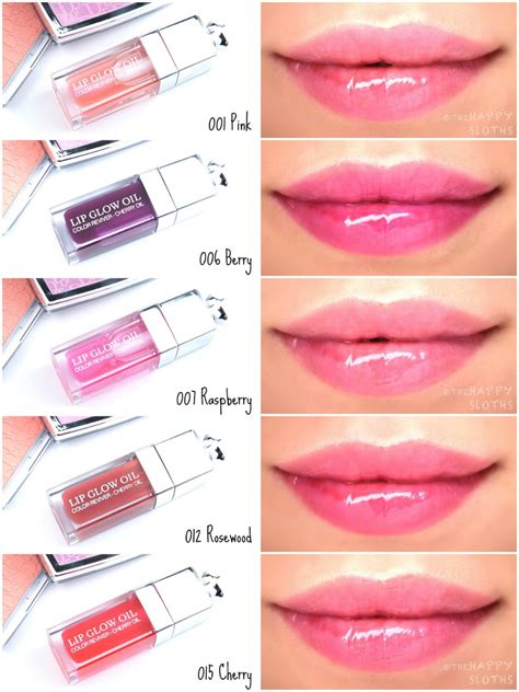 dior lip glow oil shades|dior lip oil all shades.